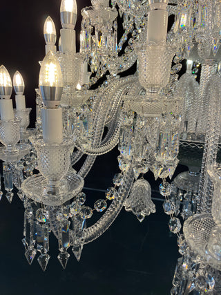 High Quality Copied 48 Lights Clear Zenith Baccarat Chandelier Crystal Lighting