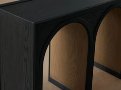 Hattie Oak Entrance Console Table Country Entryway Table