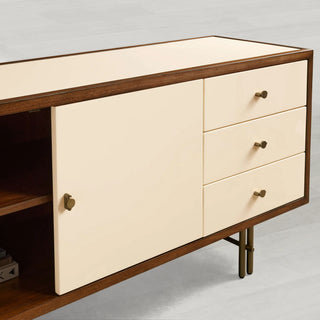 Henton Eucalyptus Wood TV Stand