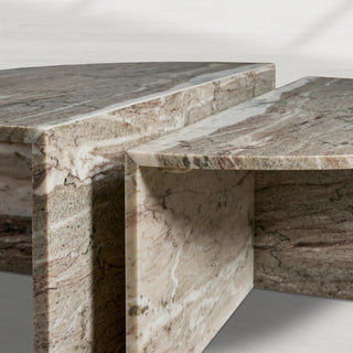 Riggs Modular Marble Circular Coffee Table
