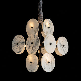 Modern Sculptural Luxury Marble Cluster Chandelier