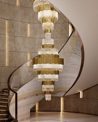400cm Long Luxxu Empire Chandelier 65"W 157"H