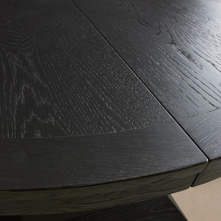 Leighton Round Extension Dining Table with Leaves