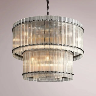 San Frank Two-Tier Round Chandelier