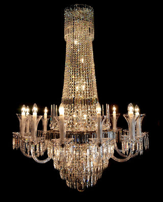 48 Inch French Empire K9 Crystal Chandelier 47"W 60"H