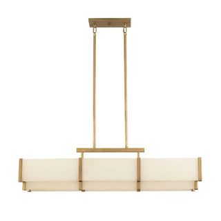 Orleans Linear Alabaster Linear Chandelier