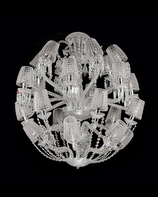24 Lights Ball Shape Baccarat Crystal Lighting