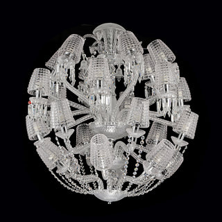 High-end Replica 24 Lights Le Roi Soleil Chandelier Baccarat Crystal Lighting