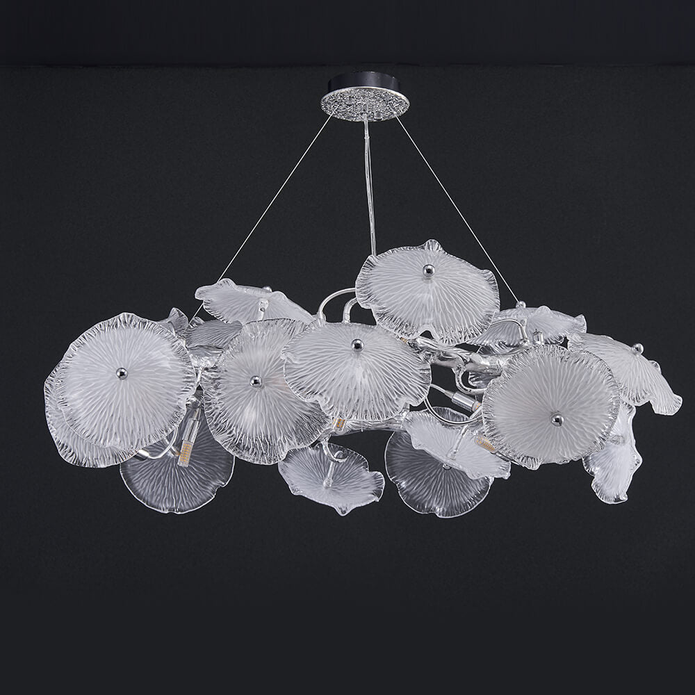 24-40 Inch Round Lotus Leaf Chandelier Fashion Chandelier for Home Decor