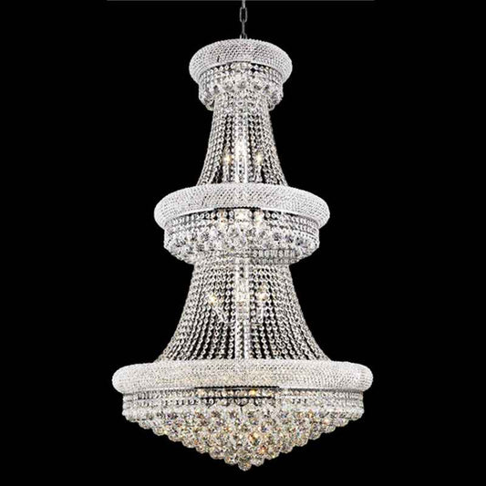 30X50 Inch 32 Lights French Empire K9 Crystal Chandelier