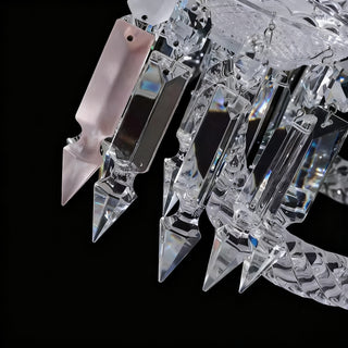 48 Lights Baccarat Inspired Crystal Chandelier 60X72 Inch Big Chandelier for Living Room