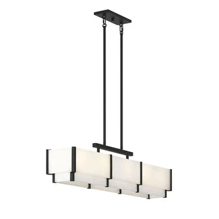 Orleans Linear Alabaster Linear Chandelier