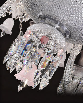 48 Lights Baccarat Inspired Crystal Chandelier 60X72 Inch Big Chandelier for Living Room
