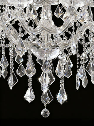 37'' Big Chandelier 28 Lights Maria Theresa Crystal Chandelier for Living Room MT01L28C