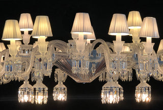 Duplicated 36 Lights Paris Baccarat Crystal Lighting Chandelier