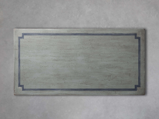 Cerea Gallery Bell’Arte Rectangular Dining Table – Hand-Painted Solid Wood Extendable Table