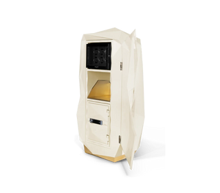 Luxury Diamond Floor Safe with Hidden Watch Winder & Certified High-Security Storage System