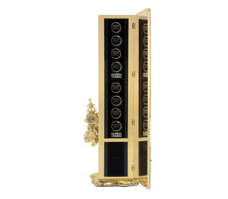 Luxury Surreal Watch Winder Safe Inspired by Salvador Dalí with Gold-Plated Finish & Secret Storage