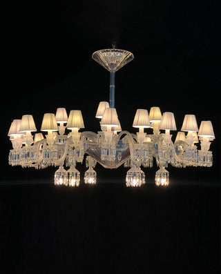 Duplicated 36 Lights Paris Baccarat Crystal Lighting Chandelier