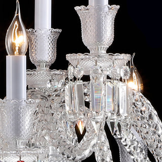 16 Lights Oval Baccarat Crystal Lighting for Dining Room