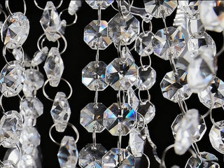 54 Lights Big Crystal Chandelier in Gold Frame 73"W 94"H