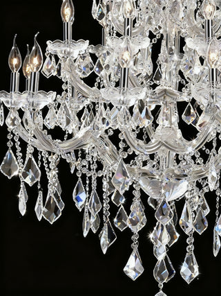 37'' Big Chandelier 28 Lights Maria Theresa Crystal Chandelier for Living Room MT01L28C