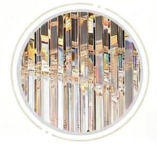 60 Inch Luxury Modern Round Crystal Chandelier Lighting for Living Room