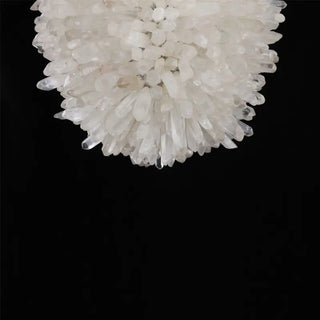 Clear Geode Quartz Crystal Chandelier Pendant