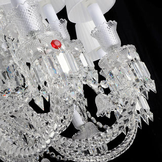 36 Lights Baccarat Crystal Lighting with Lampshades