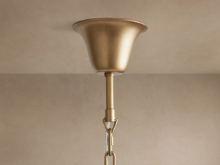French Art Deco Tiered K9 Crystal Round Chandelier