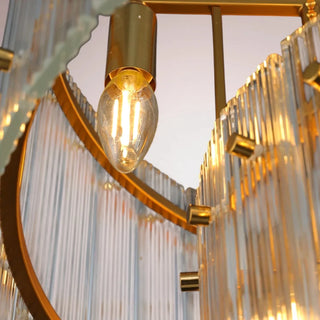 San Frank Two-Tier Round Chandelier