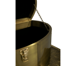 Luxury Champagne Gold Vault Safe with High-Security Storage & Elegant Designer Finish