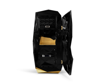 Luxury Diamond Floor Safe with Hidden Watch Winder & Certified High-Security Storage System