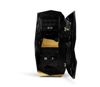 Luxury Diamond Floor Safe with Hidden Watch Winder & Certified High-Security Storage System