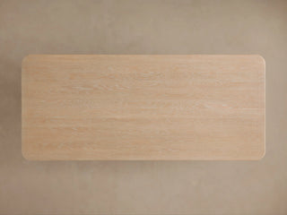 Caden Wood Dining Table | Walnut & Oak Rectangular Table