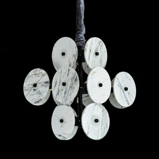 Modern Sculptural Luxury Marble Cluster Chandelier