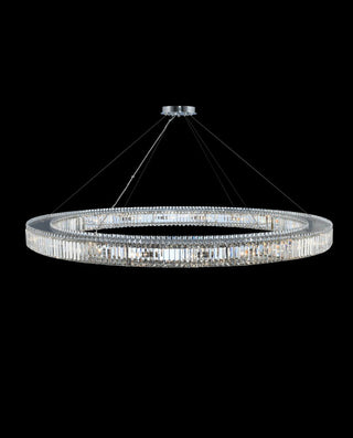 72 Inch One Tier Round Pendant 72"W 4"H