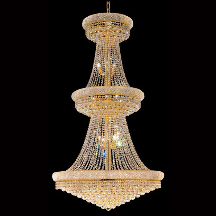 42X65 Inch 45 Lights French Empire K9 Crystal Chandelier