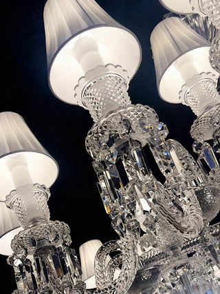 Duplicated 36 Lights Paris Baccarat Crystal Lighting Chandelier