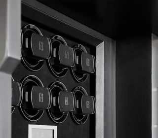 Luxury Collectible Vault Safe with Gold-Plated Finish & Secret Dial Lock System