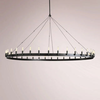 Cemino Vintage Filament Round Chandelier