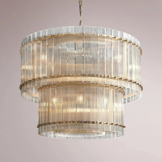 San Frank Two-Tier Round Chandelier
