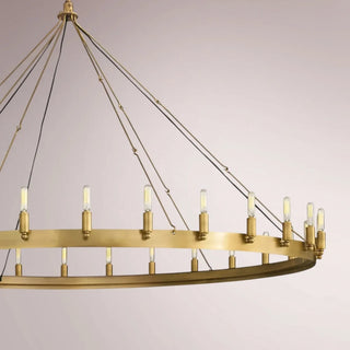 Cemino Vintage Filament Round Chandelier