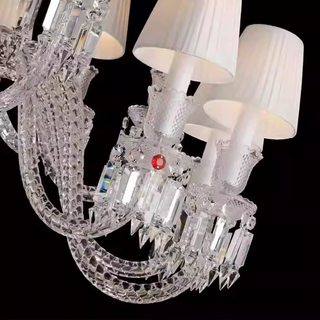 Duplicated 36 Lights Paris Baccarat Crystal Lighting Chandelier