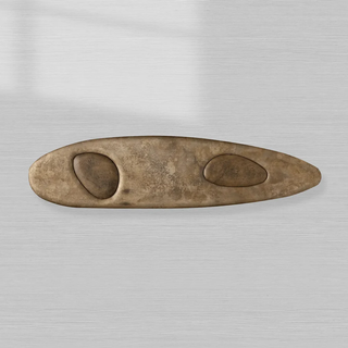 Sucurro Primavera Wood & Oxidized Aluminum Console Table