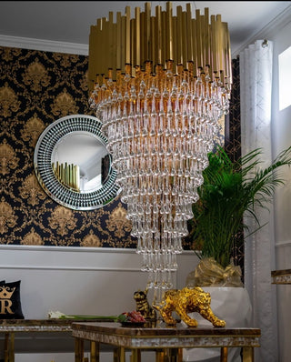 Luxxu Trump Chandelier  35" W  71"H