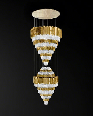 400cm Long Luxxu Empire Chandelier 65"W 157"H