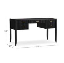 Lewis Modern Wood Dresser | Sleek Contemporary Bedroom Storage Chest