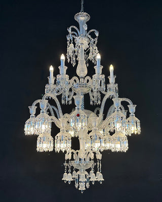 High Quality Lustre Baccarat Copied Solstice Chandelier Baccarat Crystal Lighting 18 Lights