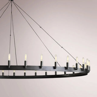 Cemino Vintage Filament Round Chandelier